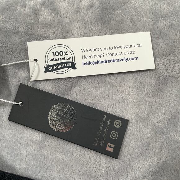 Kindred Bravely Bra Womens Medium Black Nursing Bralette Lace Racerback New - Picture 8 of 11